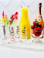 Plastic Stemless Champagne Flute