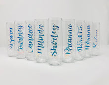 Load image into Gallery viewer, Glass Stemless Champagne Flute Set of 5