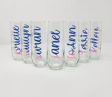 Load image into Gallery viewer, Glass Stemless Champagne Flute Set of 5
