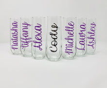 Load image into Gallery viewer, Plastic Stemless Champagne Flute Set of 10
