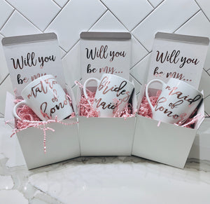 Bridesmaid Coffee Proposal