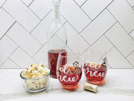 I Do Crew Wine Glass