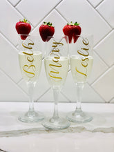 Load image into Gallery viewer, Glass Stem Champagne Flute