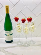 Load image into Gallery viewer, Glass Stem Champagne Flute