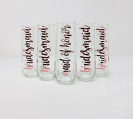 Plastic Stemless Champagne Flute Set of 2